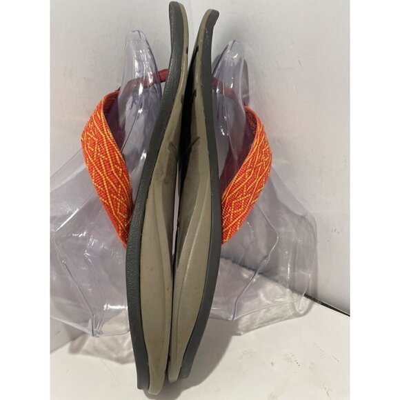 CHACO Flip Flops WOMEN'S ECOTREAD FLIP VENICE SUNRISE SIZE 10 MENS 8.5 slip on - Picture 5 of 7